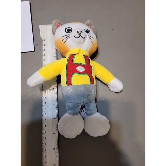 YOTTOY Huckle Cat Plush 7.5" Richard Scarry 2020 Soft Stuffed Animal Toy - Picture 5 of 5